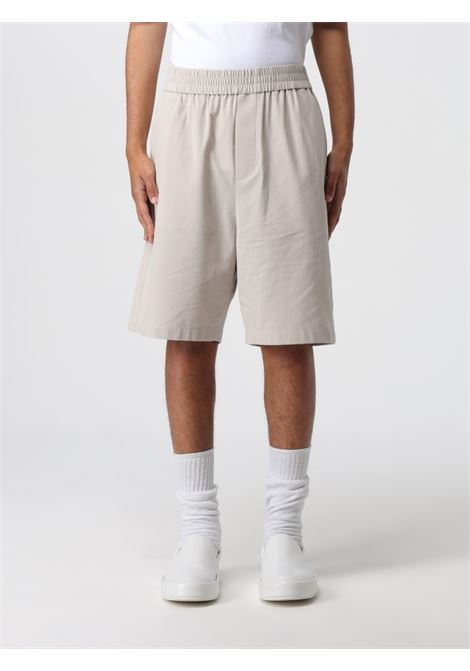 ami de coeur sport bermuda short men beige in cotton AMI PARIS | HSO306.CO0062271